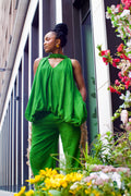 PALM RAFFIA Trousers